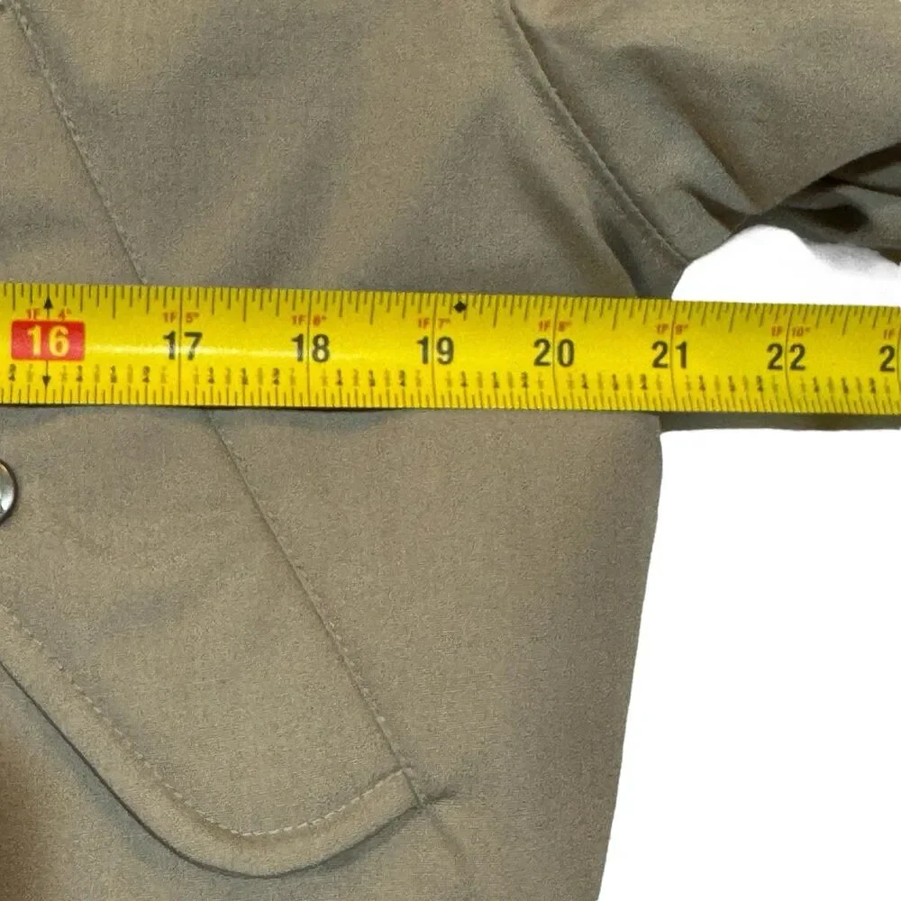 Vintage 80s London Fog Parka 40R Quilted Hooded Coat Big Ben‎ Zip Korea